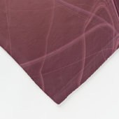Abstrakt Modernes Fraktal Florenz Kunst, Dichtung  Fleecedecke (Ecke)