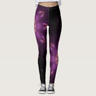 Abstrakt Modernes Fraktal Florenz Kunst, Dichtung  Leggings