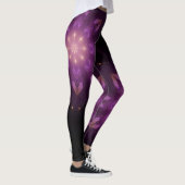 Abstrakt Modernes Fraktal Florenz Kunst, Dichtung Leggings (Rechts)