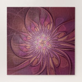 Abstrakt Modernes Fraktal Florenz Kunst, Dichtung Puzzle (Horizontal)