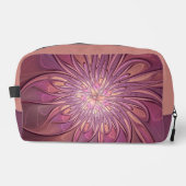 Abstrakt Modernes Fraktal Florenz Kunst, Dichtung  Waschbeutel (Vorderseite)