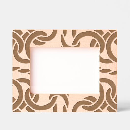 Abstrakt Modernes keltisches Knot Elegante Geätzte Rahmen (Vorderseite)