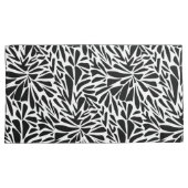 Abstrakt modernes, nahtloses Monochrom Kissenbezug (Vorderseite-Rechts)