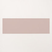 Abstrakt Modernes Peach Pasta Blume Fraktal Yogamatte (Rückseite (Horizontal))