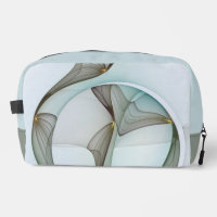 Abstrakt Modernes Türkis Braun Gold Elegante