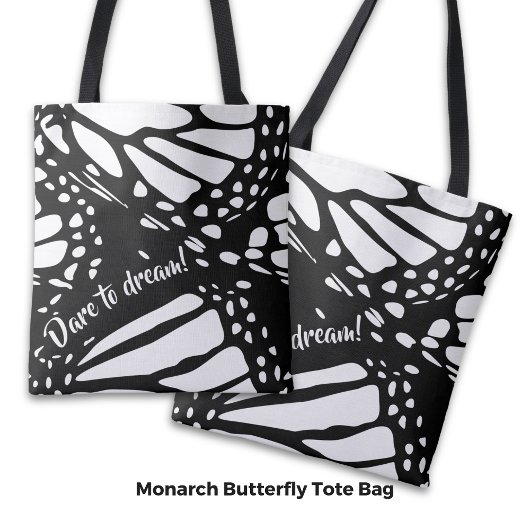 Abstrakt Monarch Butterfly Flügel - Träumen Sie si Tasche
