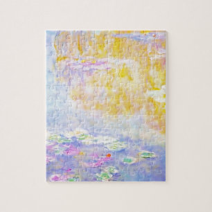 abstrakt, Monet Seerosen 7 Puzzle