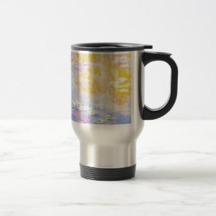 abstrakt, Monet Seerosen 7 Reisebecher