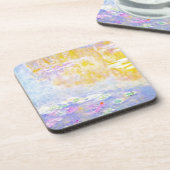 abstrakt, Monet Seerosen 7 Untersetzer (Linke Seite)