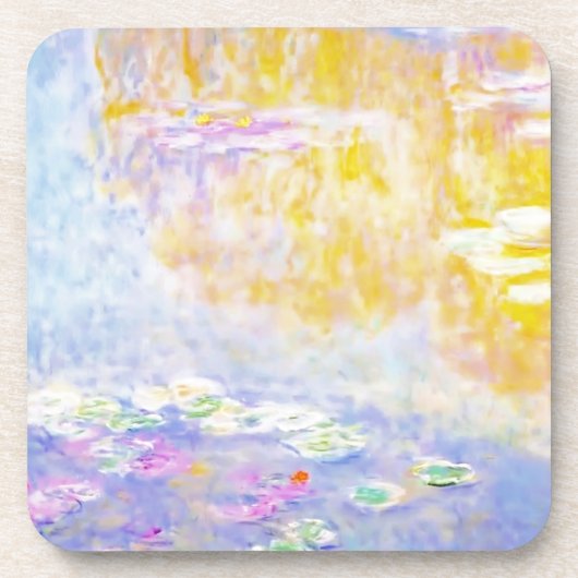 abstrakt, Monet Seerosen 7 Untersetzer (Vorderseite)