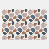 Abstrakt Monstera Geschenkpapier Set (Vorderseite 2)