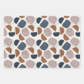 Abstrakt Monstera Geschenkpapier Set (Vorderseite)