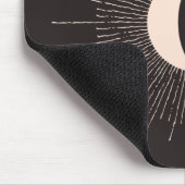 Abstrakt Moon Burst Eclipse Mousepad (Ecke)