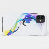 Abstrakt Morning Glory Paint Spritzers Case-Mate iPhone Hülle (Rückseite (Horizontal))