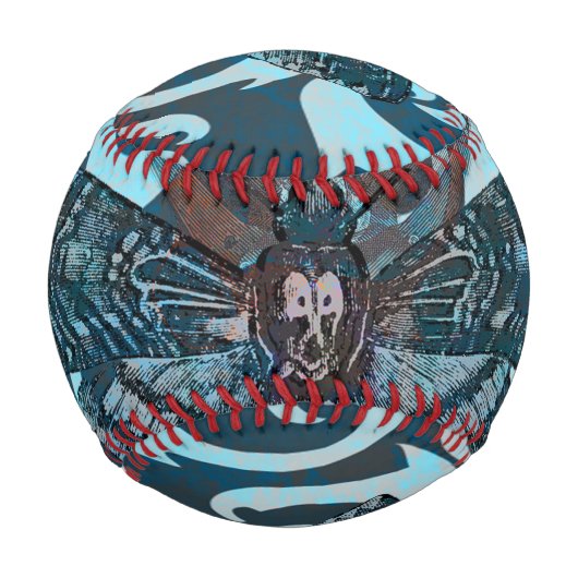 Abstrakt Moth Baseball (Rückseite)