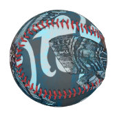 Abstrakt Moth Baseball (Vorderseite Links)
