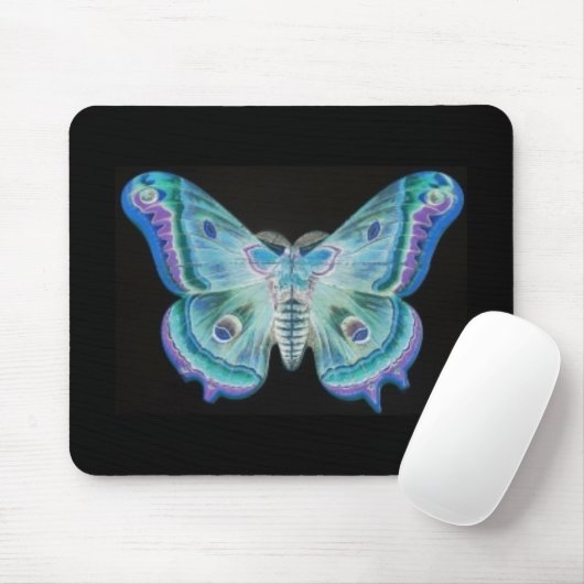 Abstrakt Moth Mousepad (Mit Mouse)