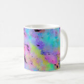 Abstrakt mottles Multicolor Kaffeetasse (VorderseiteRechts)