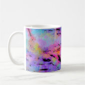 Abstrakt mottles Multicolor Kaffeetasse (Links)