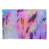 Abstrakt mottles Multicolor Kissenbezug (Vorderseite-Links)