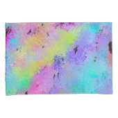 Abstrakt mottles Multicolor Kissenbezug (Vorderseite-Rechts)