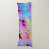 Abstrakt mottles Multicolor Seitenschläferkissen (Vorderseite Vertikal)