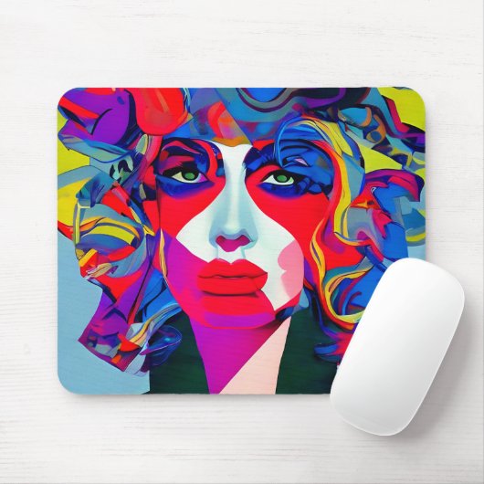 Abstrakt Mousepad (Mit Mouse)
