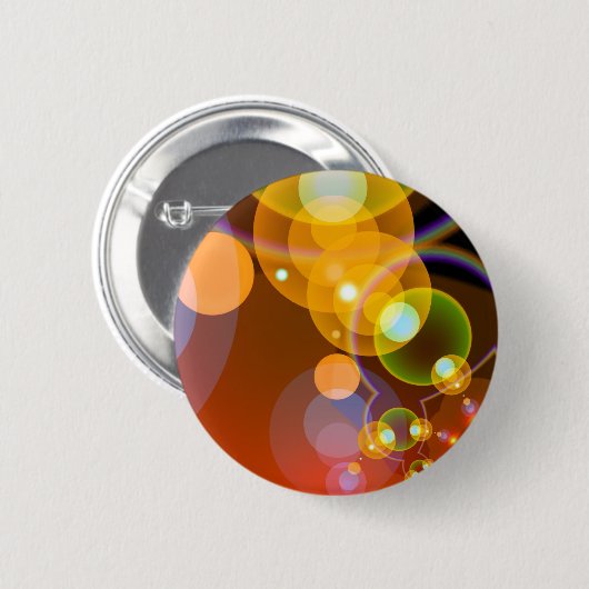 Abstrakt Multicolor Len Flare Button (Vorne & Hinten)