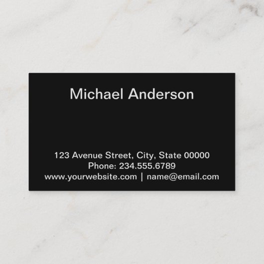 Abstrakt, Muster, modern Visitenkarte (Rückseite)