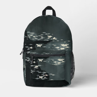 Abstrakt nahtlos bedruckter rucksack