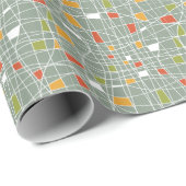 Abstrakt Nahtlos: Modernes Musterdesign. Geschenkpapier (Rolleneckpunkt)