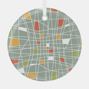 Abstrakt Nahtlos: Modernes Musterdesign. Ornament Aus Glas