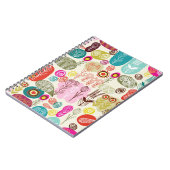 Abstrakt-Natur-Icons-Notebook Notizblock (Linke Seite)