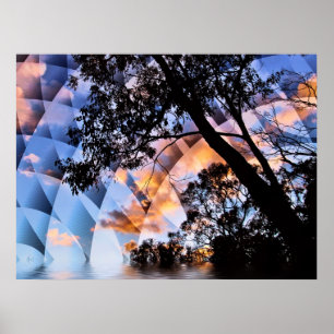 Abstrakt-Natur-Poster Poster