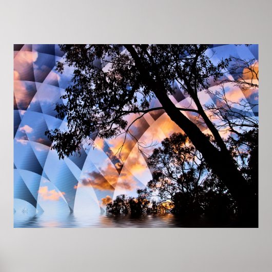 Abstrakt-Natur-Poster Poster (Vorne)