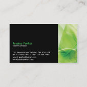 Abstrakt - Natur Visitenkarte (Rückseite)