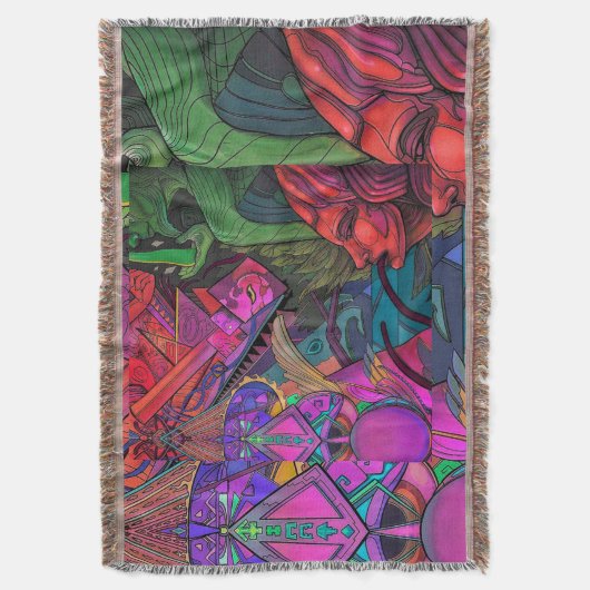 Abstrakt (Natur) Wurfdecke Decke (Vorderseite Vertikal)