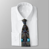 Abstrakt Neck Tie Krawatte (Gebunden)