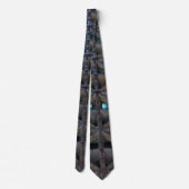 Abstrakt Neck Tie Krawatte (Rückseite)