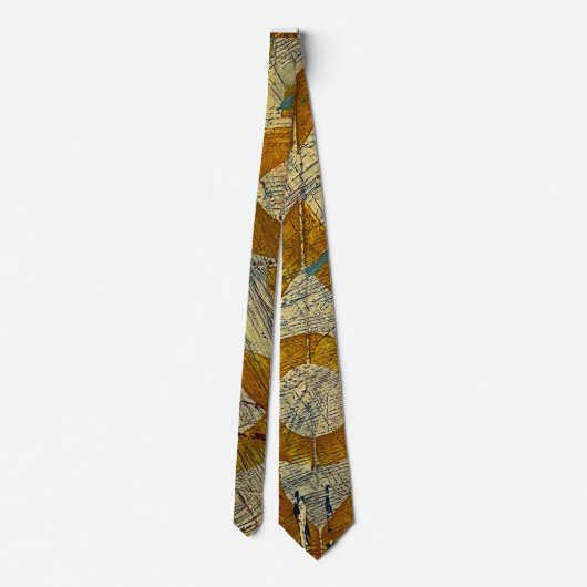 Abstrakt Neck Tie Krawatte (Rückseite)