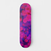 Abstrakt Neon Fuzz Skateboard (Vorderseite)
