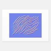 Abstrakt Neon Geschenkpapier Set (Vorderseite 2)