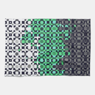 Abstrakt Neutrois Pride-Flagge Geschirrtuch