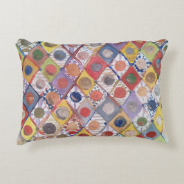 Abstrakt No 4 Spiel wie Kinder Malerei Dekokissen