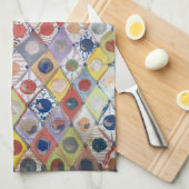 Abstrakt No 4 Spiel wie Kinder Malerei Geschirrtuch (Viertel Falte)