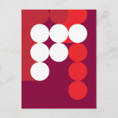 Abstrakt Nr. 15 Postkarte (Vorderseite)