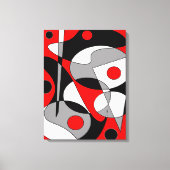 Abstrakt Nr. 184 Leinwanddruck (Vorderseite)