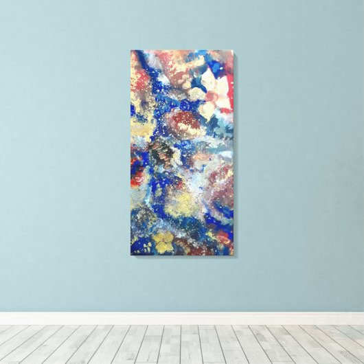 Abstrakt Nr. 1 Leinwanddruck (Insitu (Holzboden))