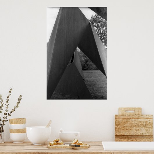 Abstrakt Nr. 1 Poster (Küche)