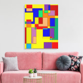 Abstrakt Nr. 26 Leinwanddruck (Insitu (Wohnzimmer))